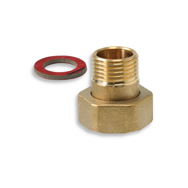 Mosadz Matica prevlečná s driekom    1"x5/4"