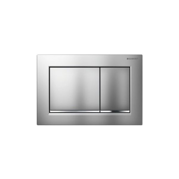 Geberit tlačítko Sigma 30 - matný chróm/lesklý chróm