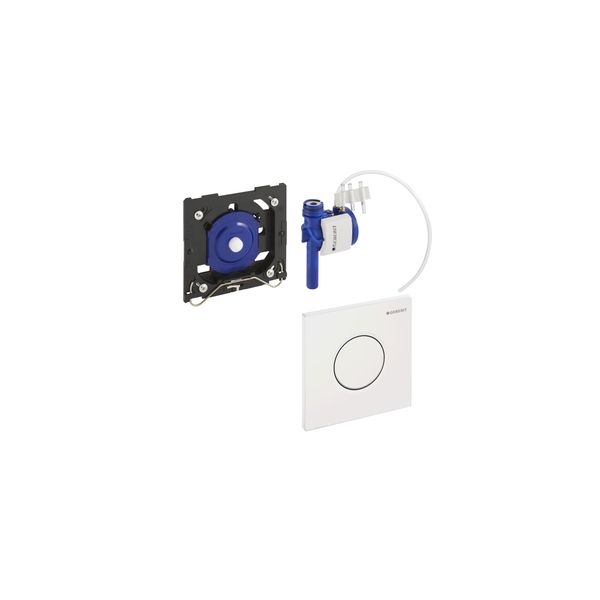 Geberit tlač.Sigma 01 biela pisoar pneu