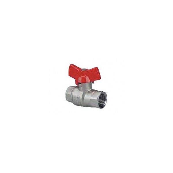 HERZ Vent.guľ.DN32 - 5/4" PN50 FF Motýľ