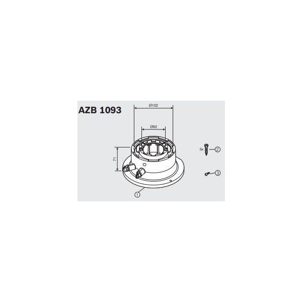 Junkers Bosch AZB adapter 60/100