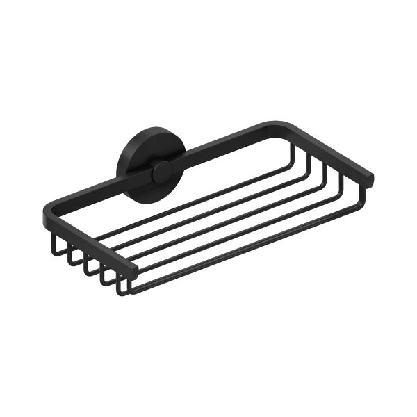JIKA DRÁTĚNÝ DRŽÁK, 200X105X30MM, ČERNÁ MATNÁ, MIO STYLE