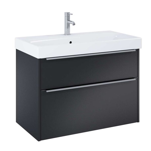 JIKA SET - SKŘÍŇKA S 2 ZÁSUVKAMI VČETNĚ UMYVADLA 80 CM PURE
