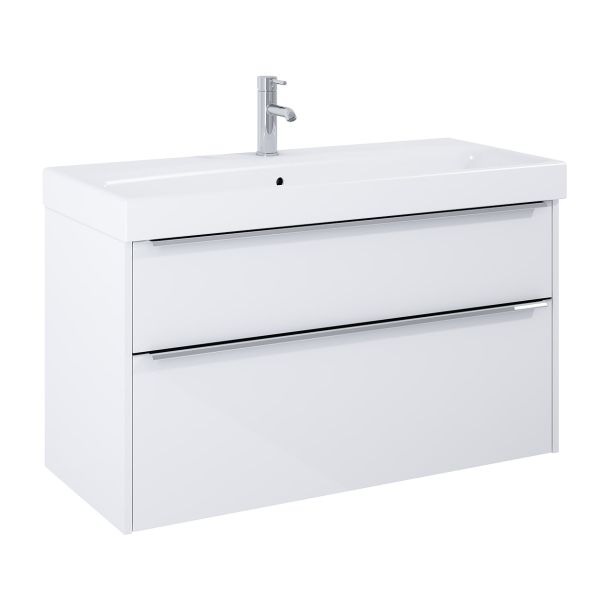 JIKA SET - SKŘÍŇKA S 2 ZÁSUVKAMI VČETNĚ UMYVADLA 100 CM PURE