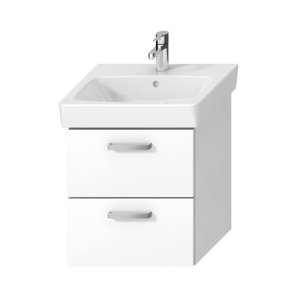 JIKA-LYRA Plus Viva Skrinka pod um.55, Biela s 2 zásuvkami