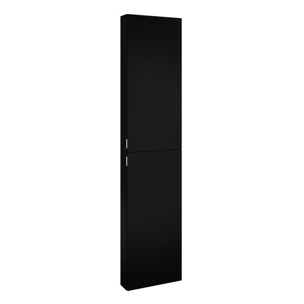 JIKA VYSOKÁ SKŘÍŇKA, 2 DVEŘE LEVÉ/PRAVÉ, 5 POLIC, MĚLKÁ 12 CM,PURE