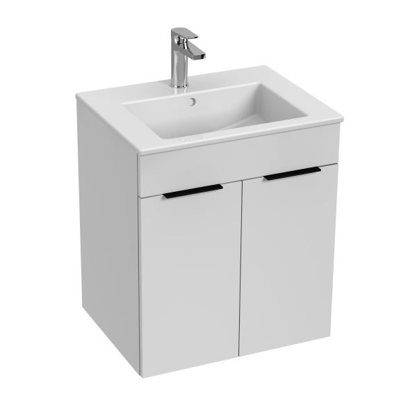 JIKA Cube Skr.+Umyv.55 SO 2dvierka biela