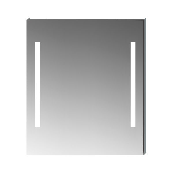 JIKA-CLEAR Zrkadlo 70x80 2xsvetla bezVyp