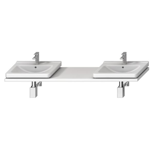 CUBITO ATYPICKA UMYV.DOSKA  S 2X VYREZ  1920 MM BIELA