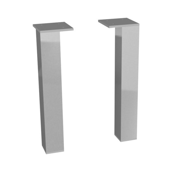 JIKA Nohy Cube chróm 237 - 247 mm  H49440221760001