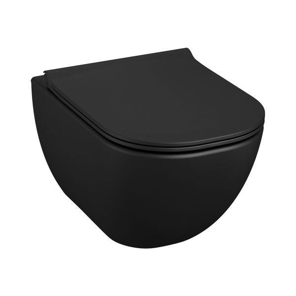 JIKA-MIO NEW WC Závesné RIMLESS black matt