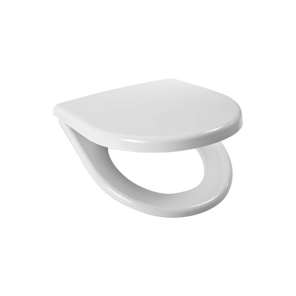 JIKA-Tigo/LYRA Plus Rimless WC Doska duroplast, nerezové uchýty