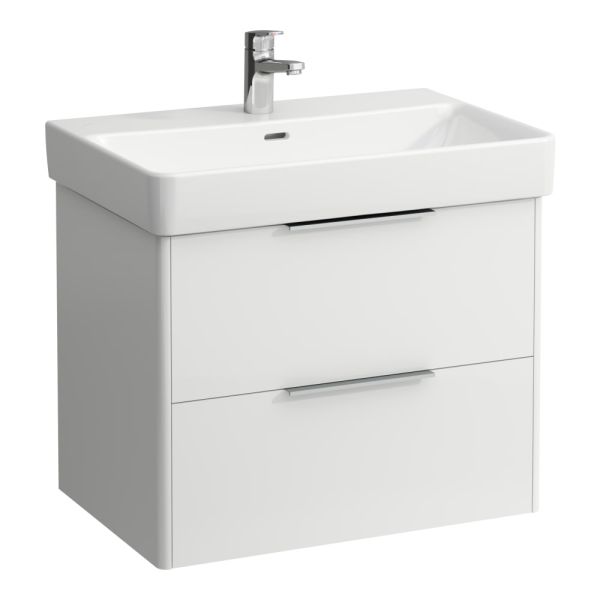LAUFEN BASE SKR.  2 ZASUV. BIEL. LESK  POD PRO S 70x46