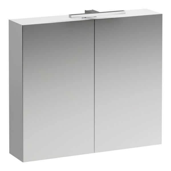 LAUFEN BASE ZRK SKR. 80cm S OSVETL + ZASUV. BIELA MAT