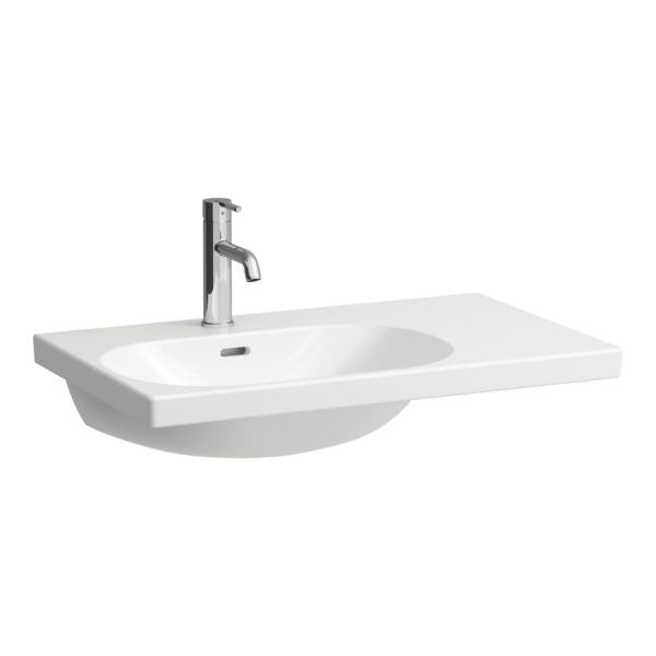 LAUFEN LUA ASYM. UMYVADLO 75X46 LAVE odkl. plocha vpravo