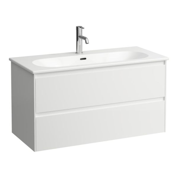 LAUFEN LUA PACK UMYVADLO 100CM + SKRINKA 2 ZASUV. BIELA MATT