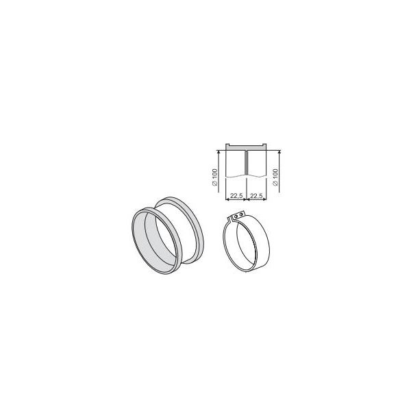Protherm manžeta M1D+spona plast.SP1D
