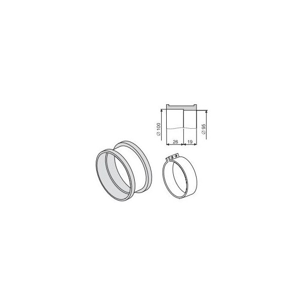 Protherm manžeta pr.100/95 mm M3D