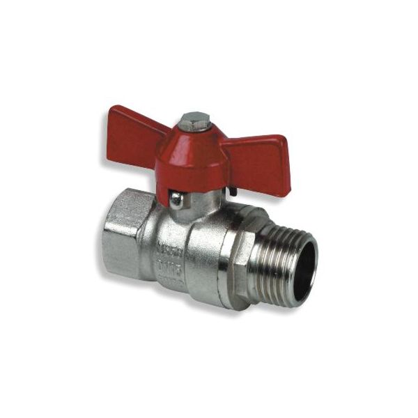FERRO Vent.guľ.voda,dn15  1/2"MF,M PN30