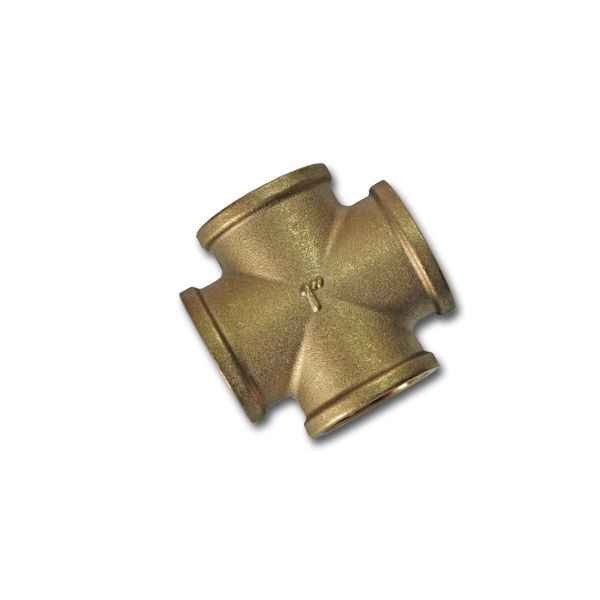 Mosadz Kríž MS Dn25  5/4" (9 cm)