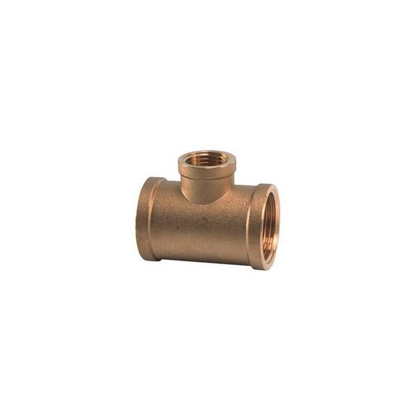 Mosadz T-kus red.MS    1"x3/4"x   1"