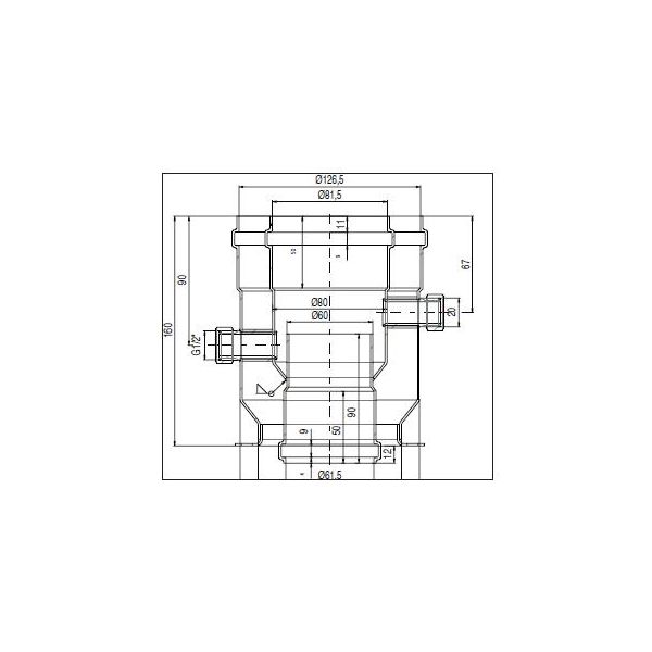 Protherm red.s prir 60/100 na80/125 DZ2