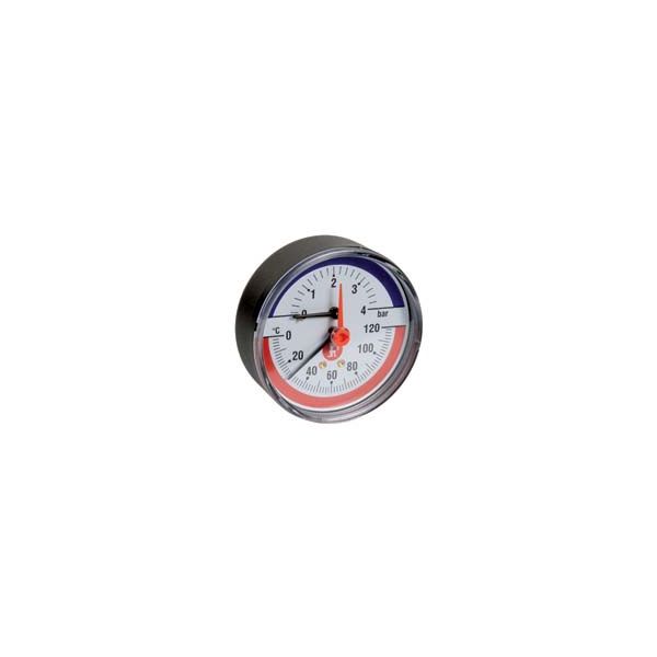 Giaco. R226 Termomano.1/2" 0-120C 0-4bar zad.