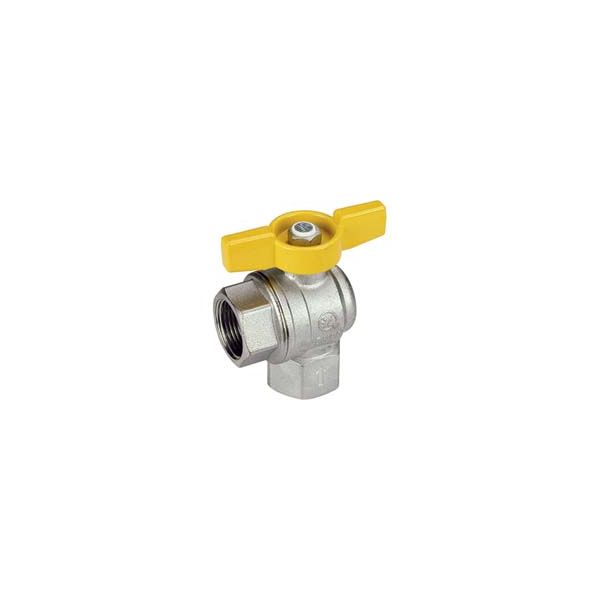 Giaco. R783   Vent.guľ.3/4"FF Plyn rohovy