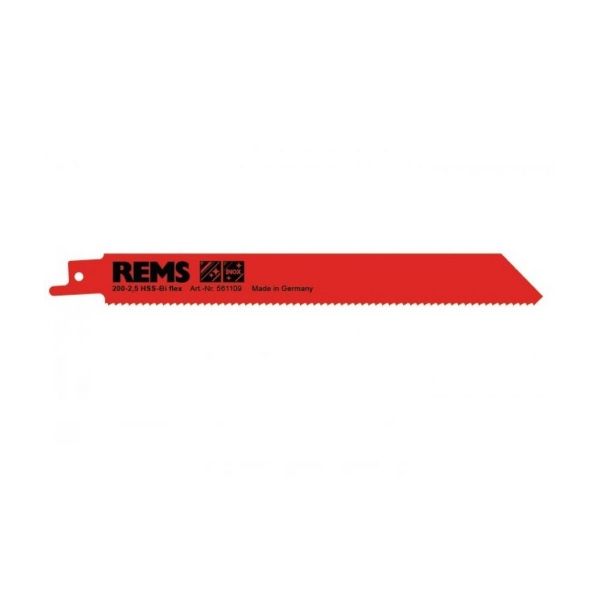 REMS Pil.list 200/2,5mm  jednopal.(561109) červ.
