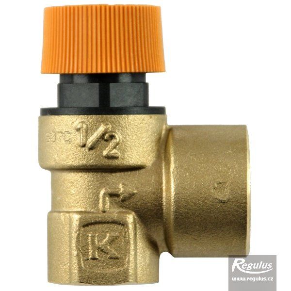 REG Poist.vent. 1/2"x3/4" 6 bar,solar  do 150 °C