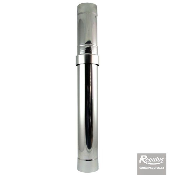 ODK.Komín pr.80/125 bez koncovky -PPH- A/Inox APDA48