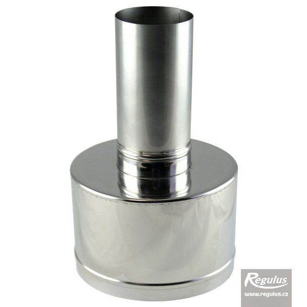 ODK.Koncovka pr.80/125 -PPH- A/Inox pre kód 8647 APSMB8