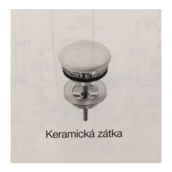 ROCA  keramicka zatka biela