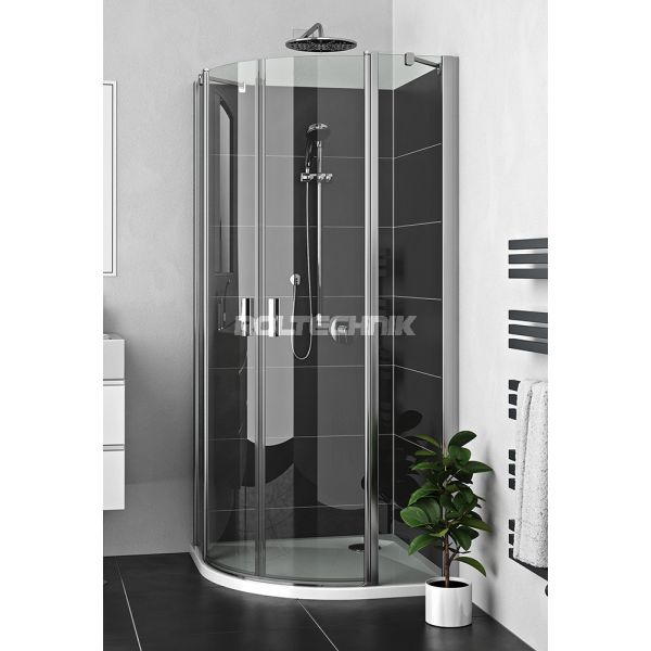 Roth LIMAYA Štvrťkruh LYR4 90x90 Brilant/Transp.