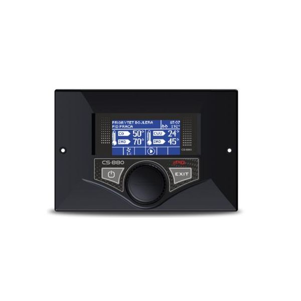 TECH Termostat EU-880 zPID regulátor kotla so zásypom