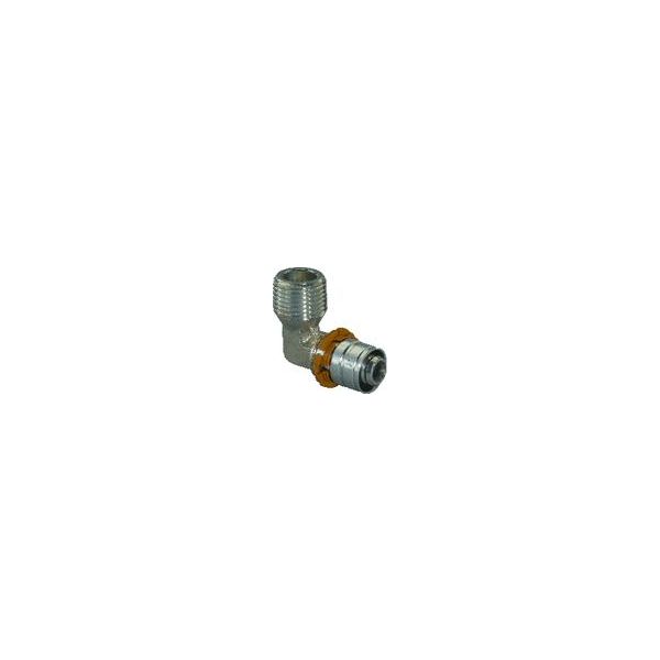 Uponor mosadzné koleno S-Press PLUS MLC 32-1" ZV