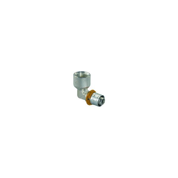 Uponor mosadzné koleno S-Press PLUS MLC 25-1" ZD
