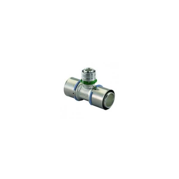 Uponor mosadzný T kus S-Press MLC 50-25-40
