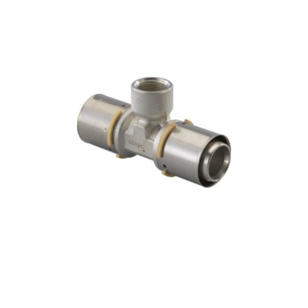 Uponor mosadzný T kus S-Press MLC 40-3/4"-40 ZD