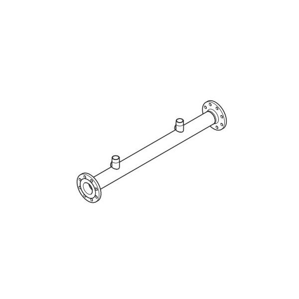 VAILL. plynové potrubie DN80, 2/4 kotly