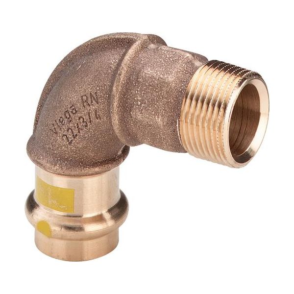 Cu Lis.koleno 90° 2614  15x1/2" ZV PLYN